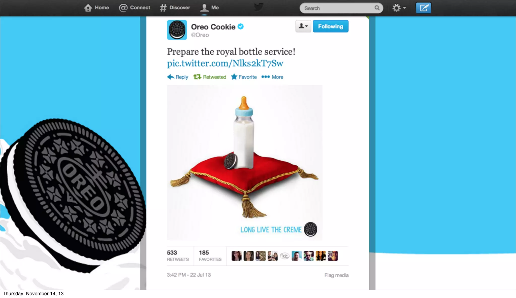 #WinTheMoment |

Thursday, November 14, 13

Twitter Conﬁdential

 