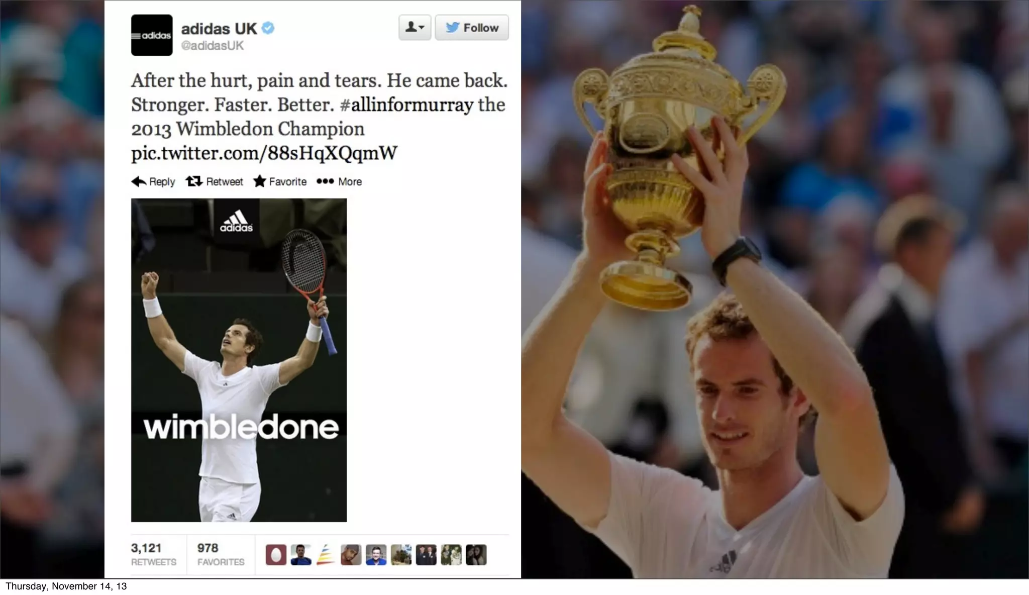 @TwitterUK

Thursday, November 14, 13

 