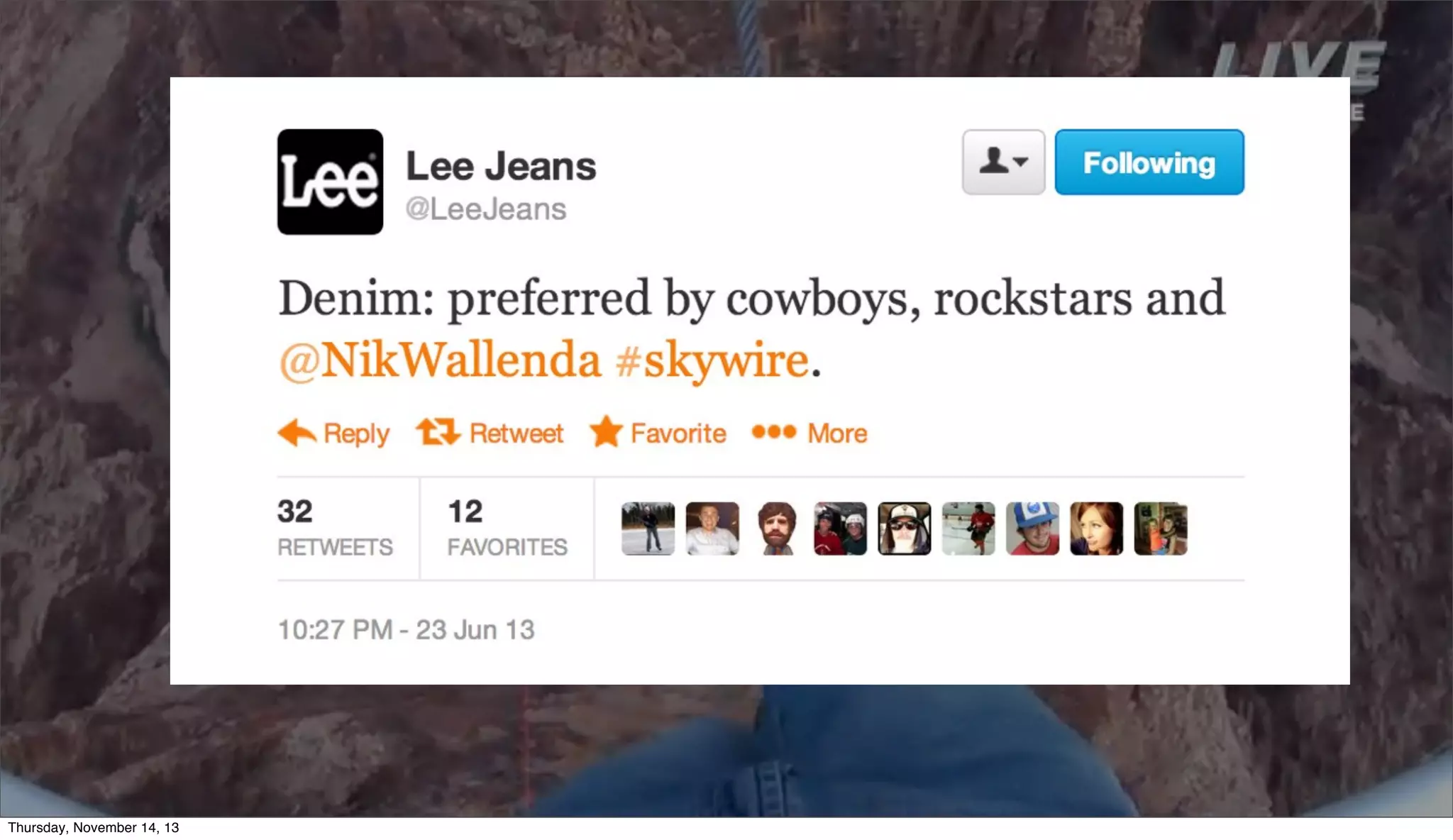 Thursday, November 14, 13

 