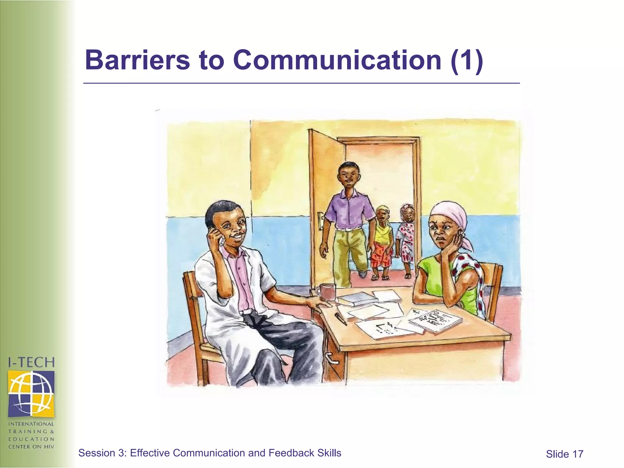 Barriers to Communication (1) 