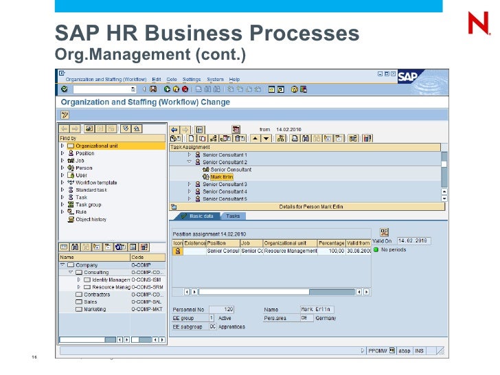 Integrating SAP HR and Business Process Driven Identity Management