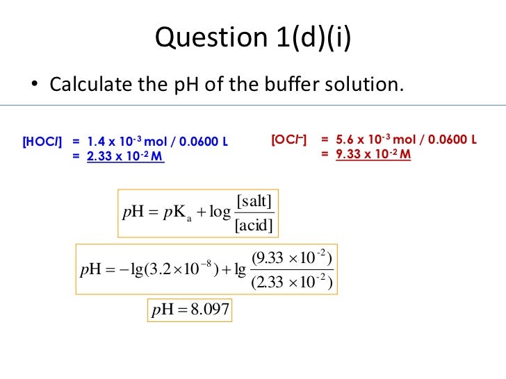 cm4106 review of lesson 3 part 1 ph of buffer solution