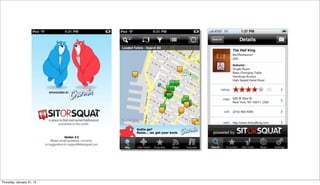 Thursday, January 31, 13
 