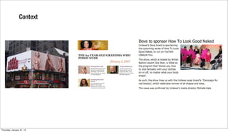 Context




Thursday, January 31, 13
 