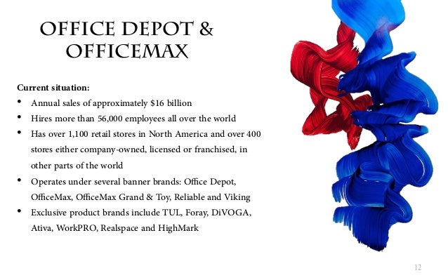 Office Depot Offcemax Pitch