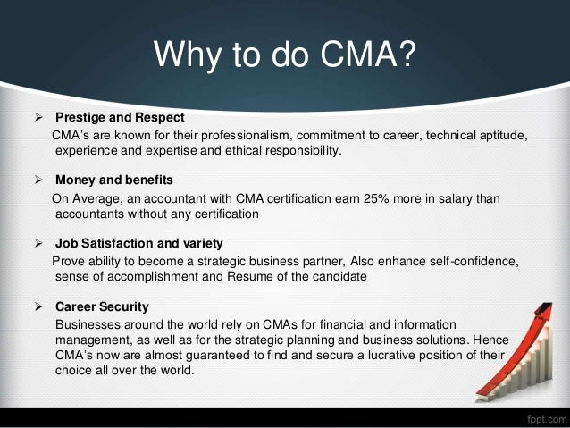 CMA Program CMA Program