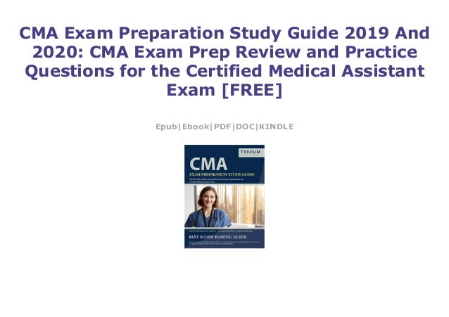 CMA Exam Preparation Study Guide 2019 And 2020: CMA Exam Prep Review