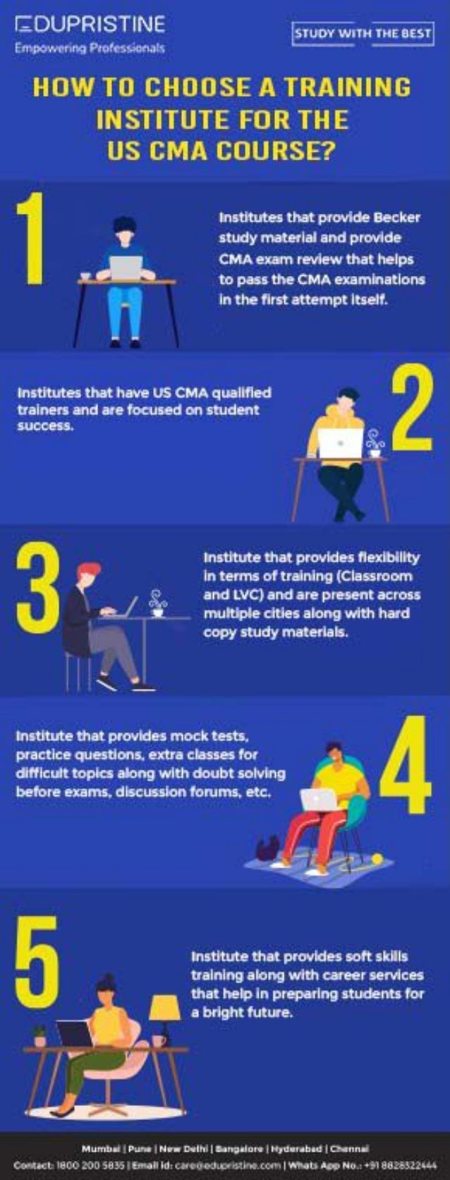 How to choose a training institute for the US CMA course?