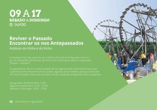 Mesa-redonda “As parcerias
locais na educação ambiental
para a sustentabilidade”
Lisboa
15
http://www.cm-agueda.pt/
A Mesa...