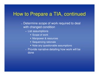 Time Impact Analysis