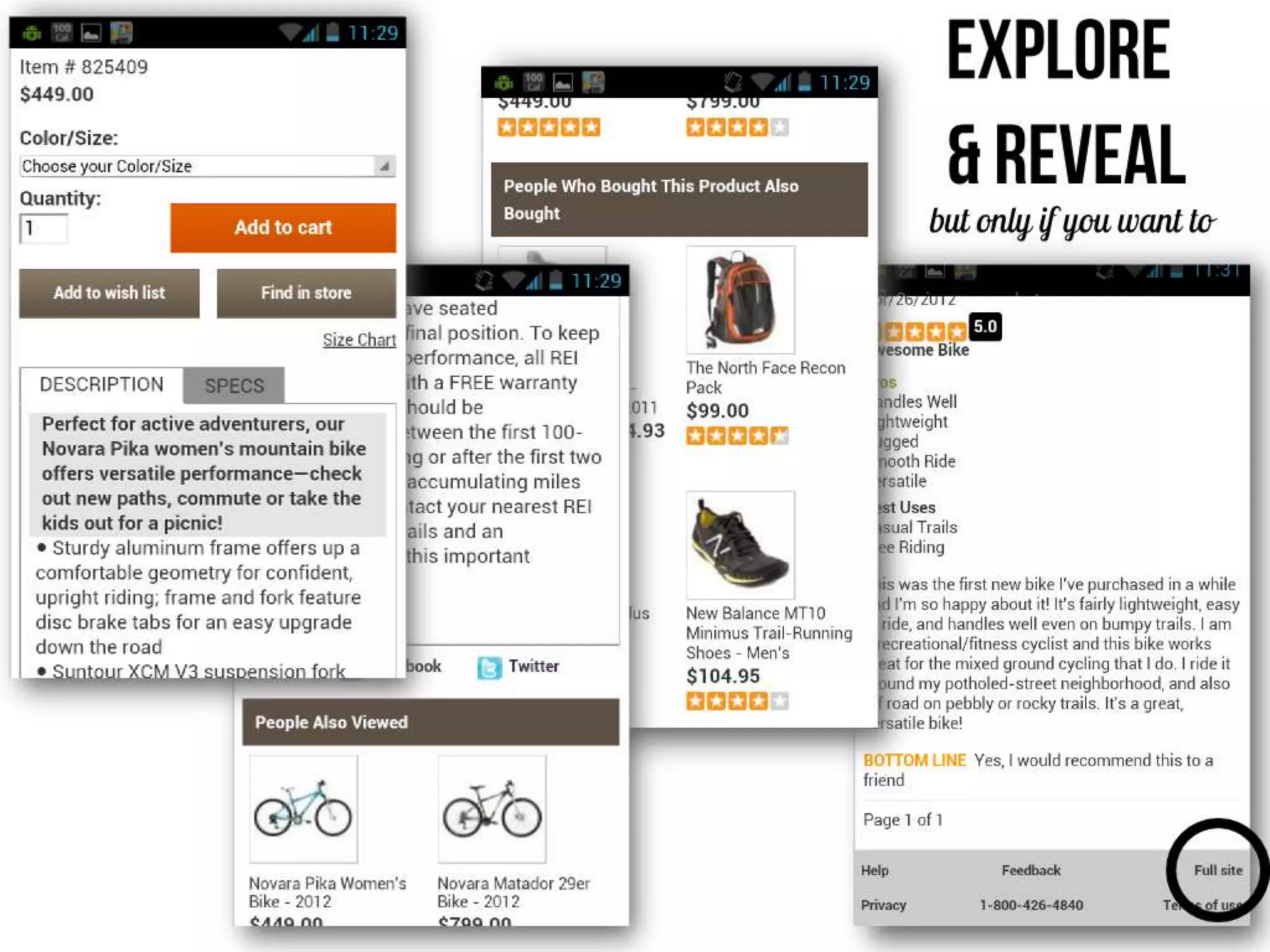 User Experience for Mobile (for Cambridge Mobile App Group)