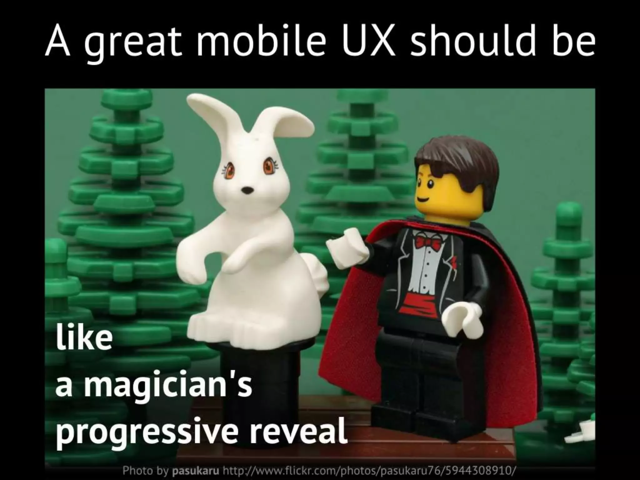 User Experience for Mobile (for Cambridge Mobile App Group)