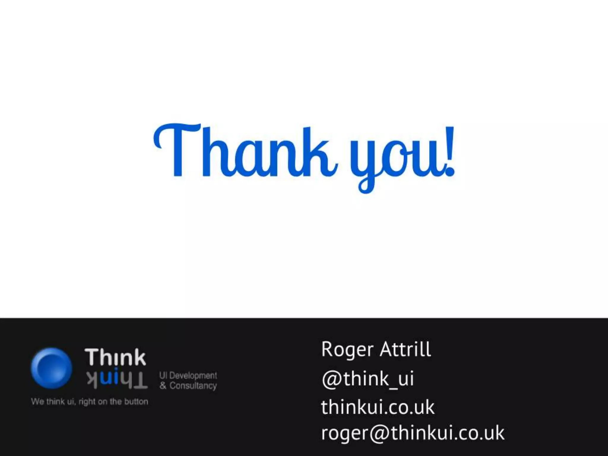 User Experience for Mobile (for Cambridge Mobile App Group)