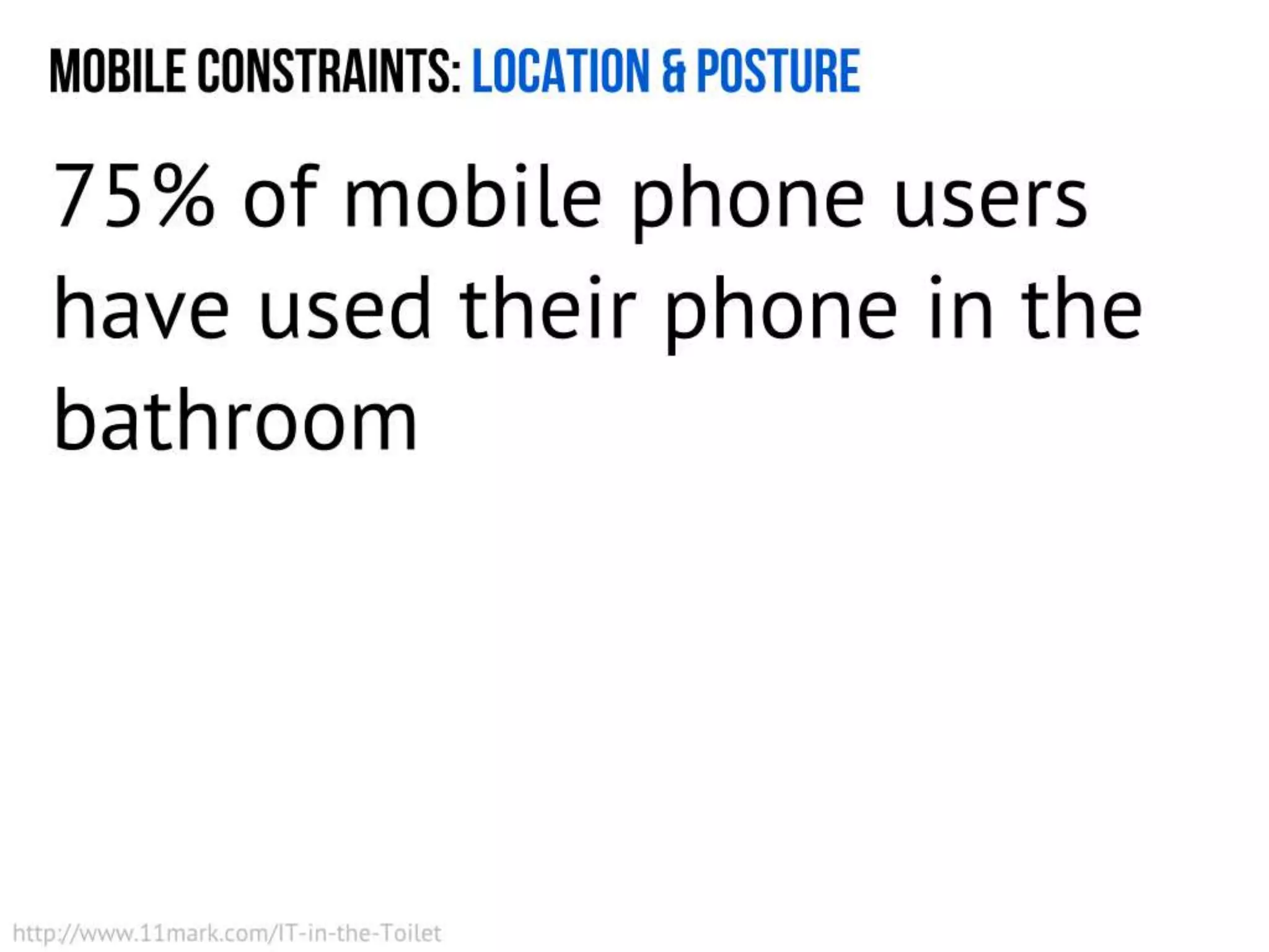 User Experience for Mobile (for Cambridge Mobile App Group)