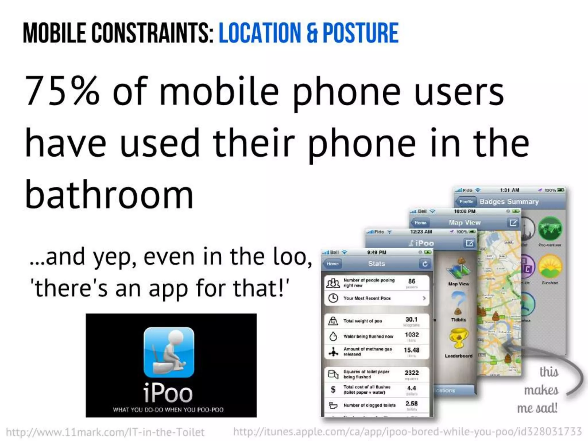 User Experience for Mobile (for Cambridge Mobile App Group)
