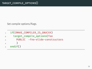 CMake - Introduction and best practices | PDF