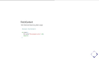 CMake best practices | PDF