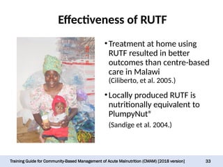 Soma Rutf Comprehensive Training Guide on Community-Based Management of Acute ...