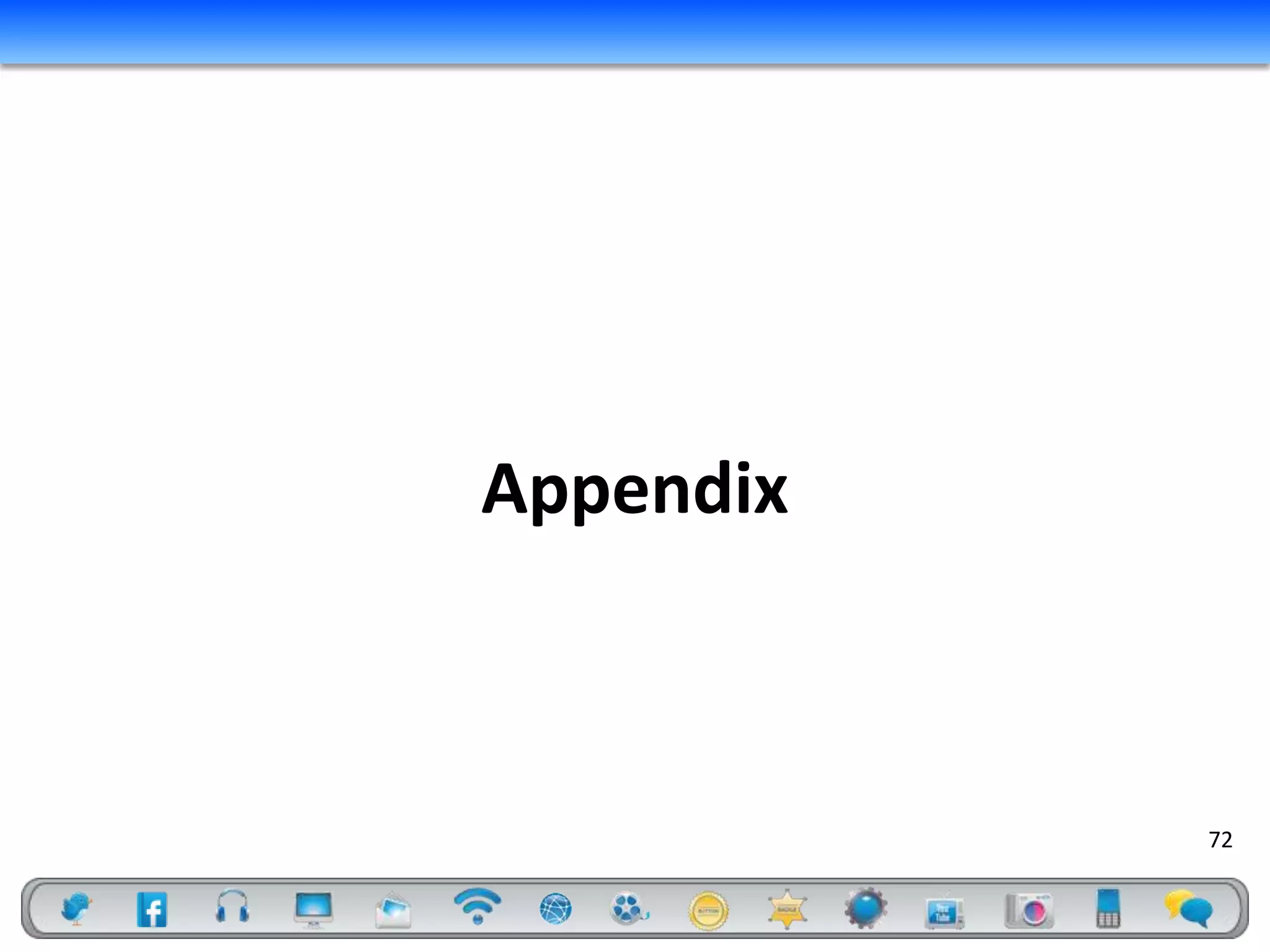 Appendix



           72
 