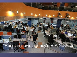 Russian news agency's RIA Novosti   
