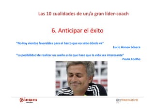 Las 10 cualidades de un/a gran líder‐coach


                         6. Anticipar el éxito
                         6 Ant...