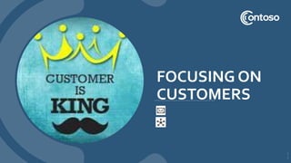 FOCUSING ON
CUSTOMERS
2
7
 