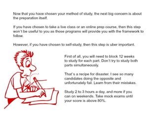 2018 CMA Exam Roadmap to Success