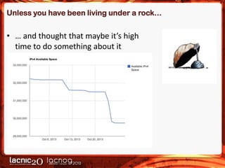Unless you have been living under a rock…

• … and thought that maybe it’s high
time to do something about it

 