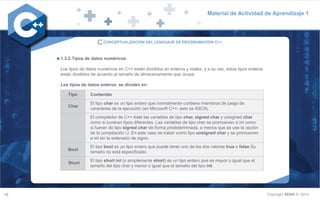 Semana 1-Conceptualización del lenguaje de programación C++ | PDF