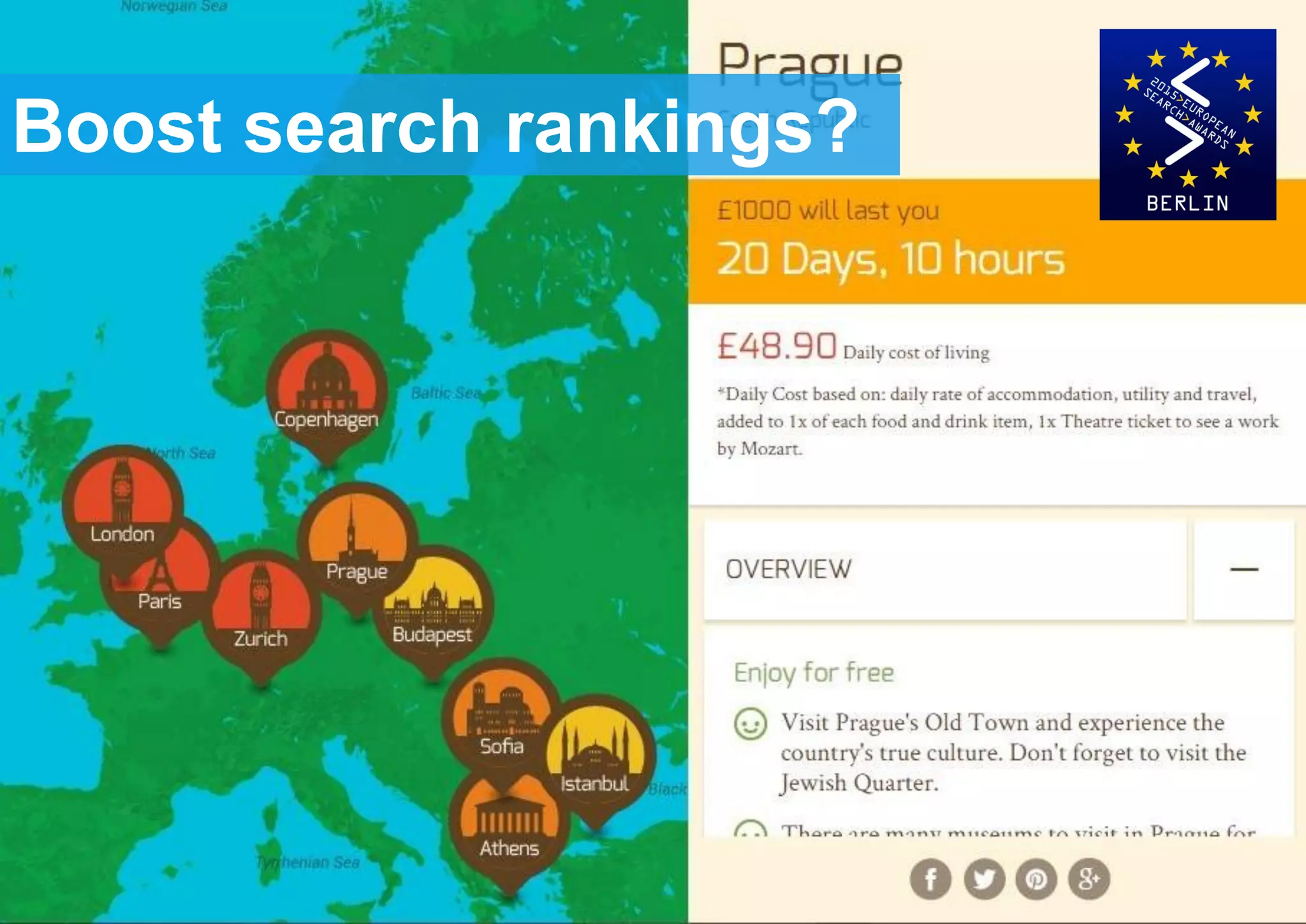 Boost search rankings?
 