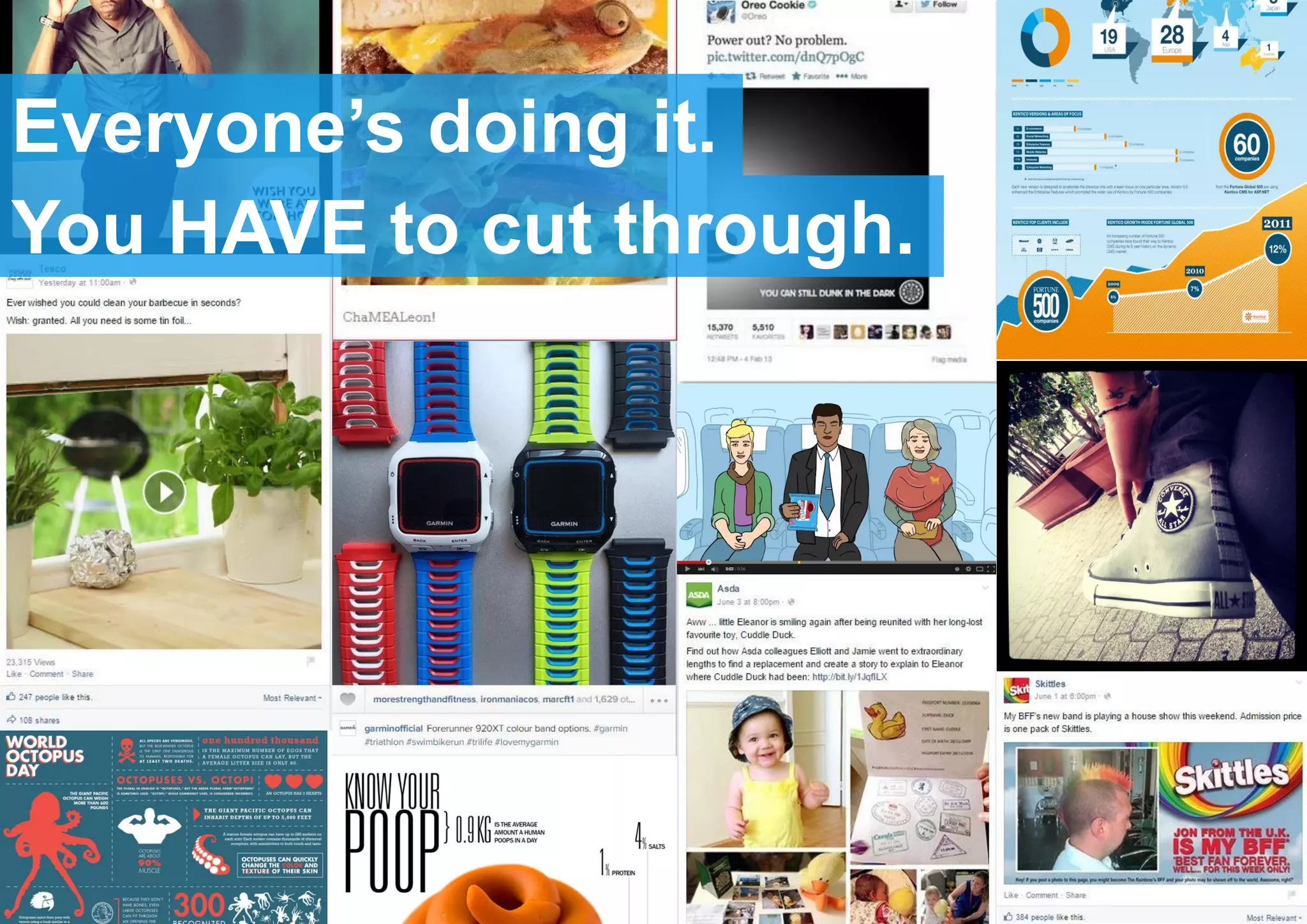 Everyone’s doing it.
You HAVE to cut through.
 