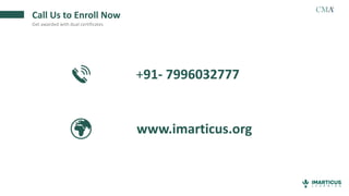Call Us to Enroll Now
Get awarded with dual certificates
+91- 7996032777
www.imarticus.org
 