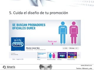 5. Cuida el diseño de tu promoción
 