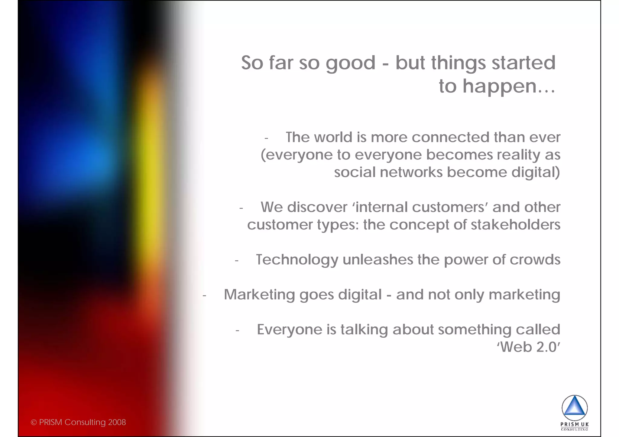 CRM 2.0 - Fundamental Changes Beyond Customer Management