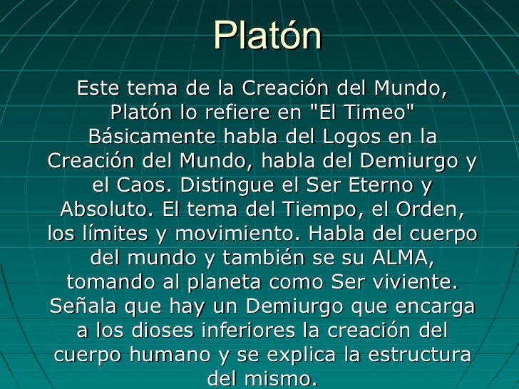 Que Decia Socrates Sobre La Creacion Del Universo El