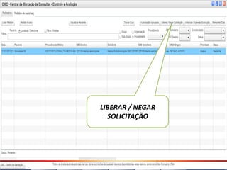 LIBERAR / NEGAR
  SOLICITAÇÃO
 