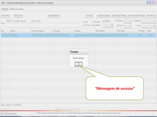 “Mensagem de sucesso”
 