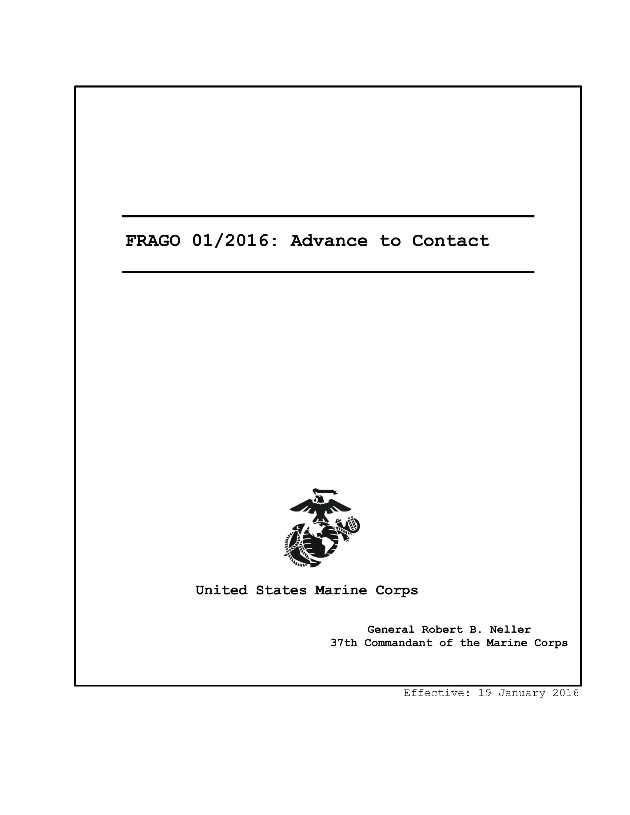 Updated Commandant USMC Planning Guidance PDF