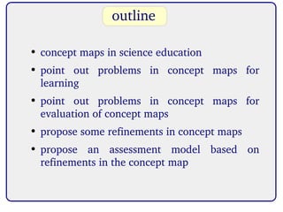 A Proposal to Refine Concept Maps for Effective Science Learning
