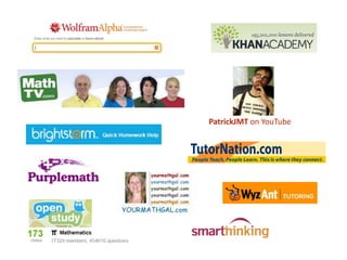 PatrickJMT on YouTube
 