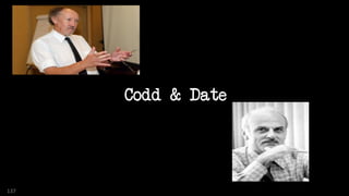 Codd & Date
137
 
