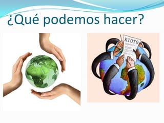¿Qué podemos hacer?
 