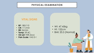 Hints Infarct Case presentation on Cerebrovascular Infarction | PPTX