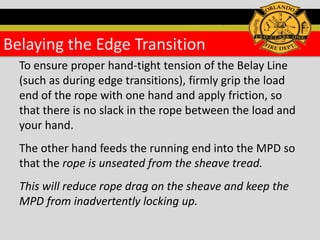 Mpd Ropes Cmc mpd belay v5 | PDF