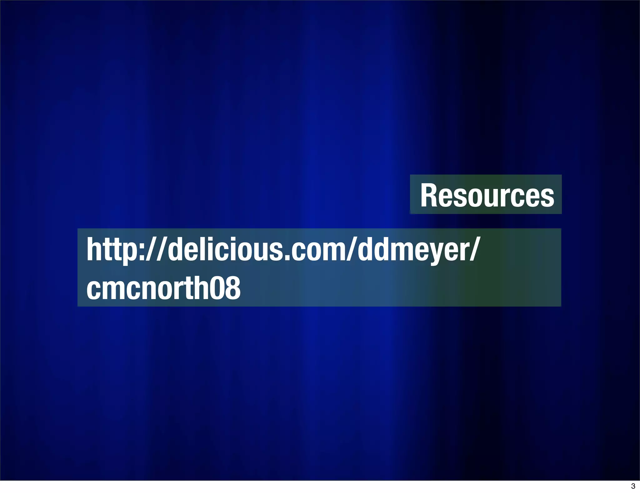 PowerPoint: Do No Harm (CMC-North 2008)