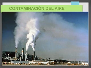 CONTAMINACIÓN DEL AIRE
 