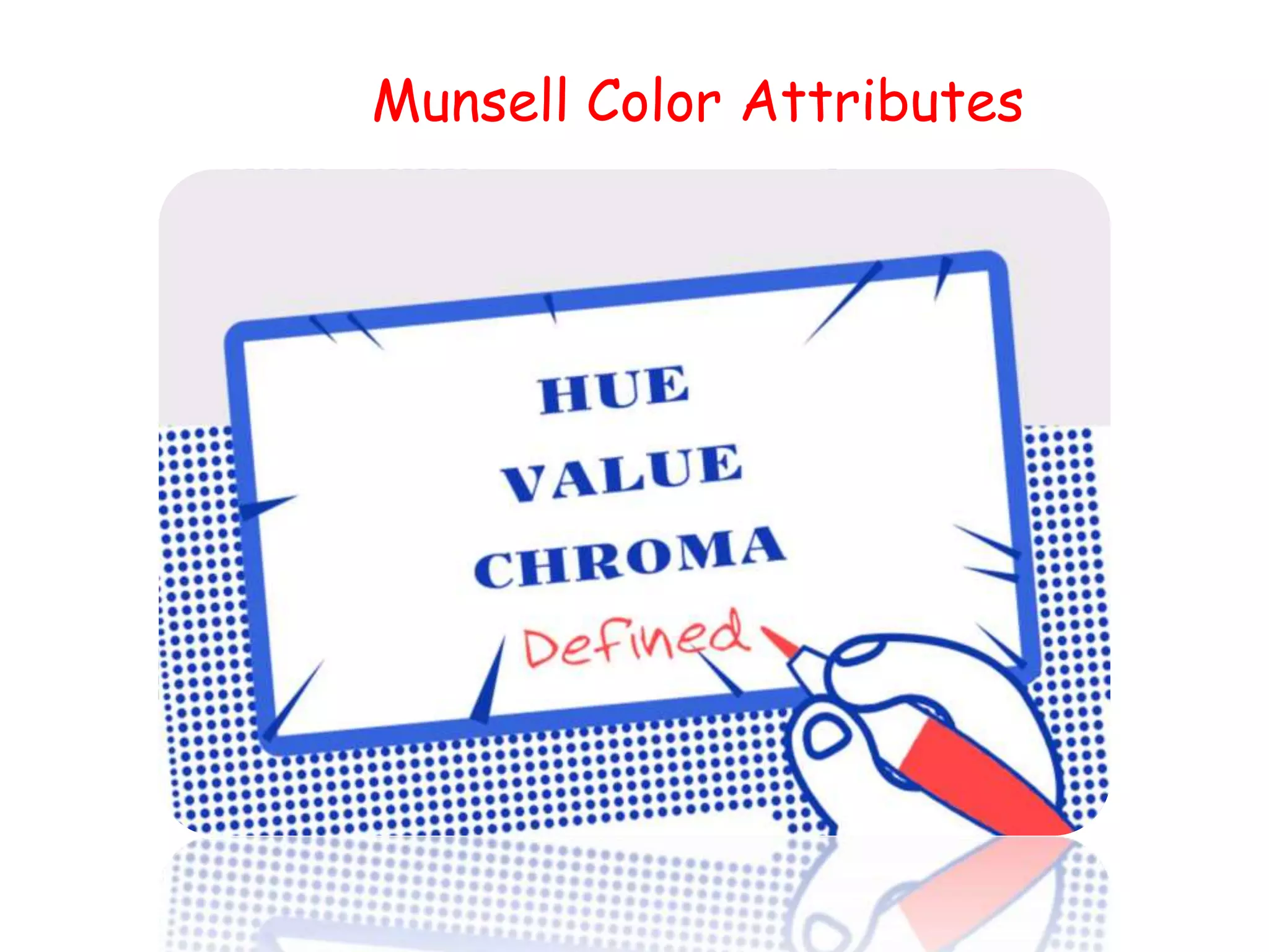 Munsell Color Attributes
 