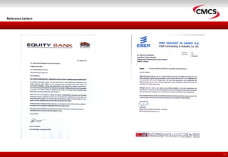 Reference Letters
11
 