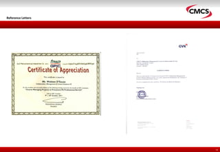 Reference Letters
14
 