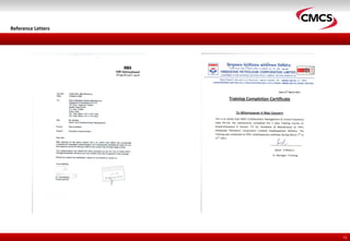 Reference Letters
15
 